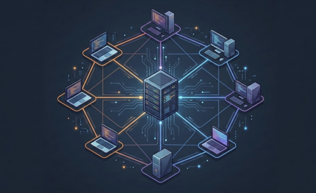 An image showcasing how a local repository on rhel9 works